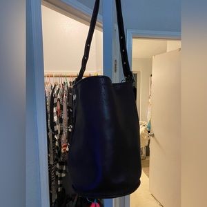 Coach bucket style purse